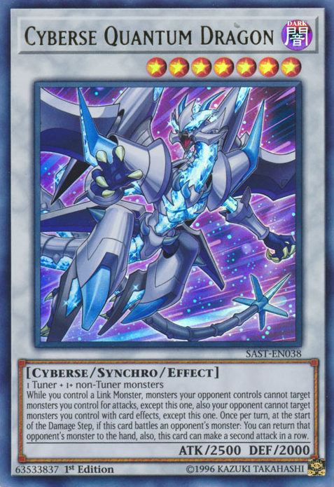 Cyberse Quantum Dragon [SAST-EN038] Ultra Rare | Card Merchant Takapuna