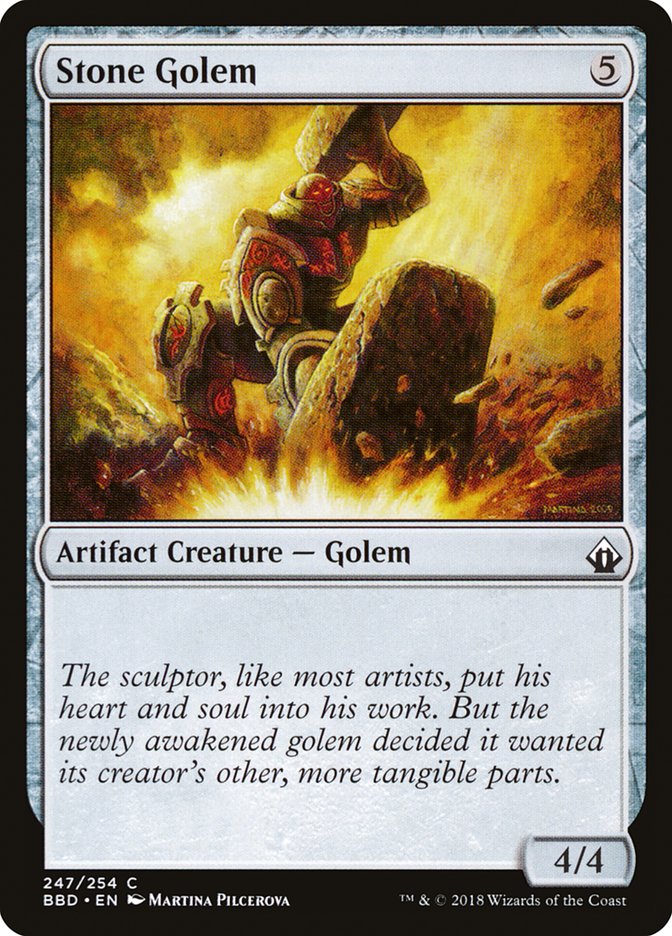 Stone Golem [Battlebond] | Card Merchant Takapuna