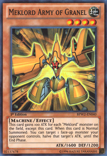 Meklord Army of Granel [BPW2-EN040] Super Rare | Card Merchant Takapuna