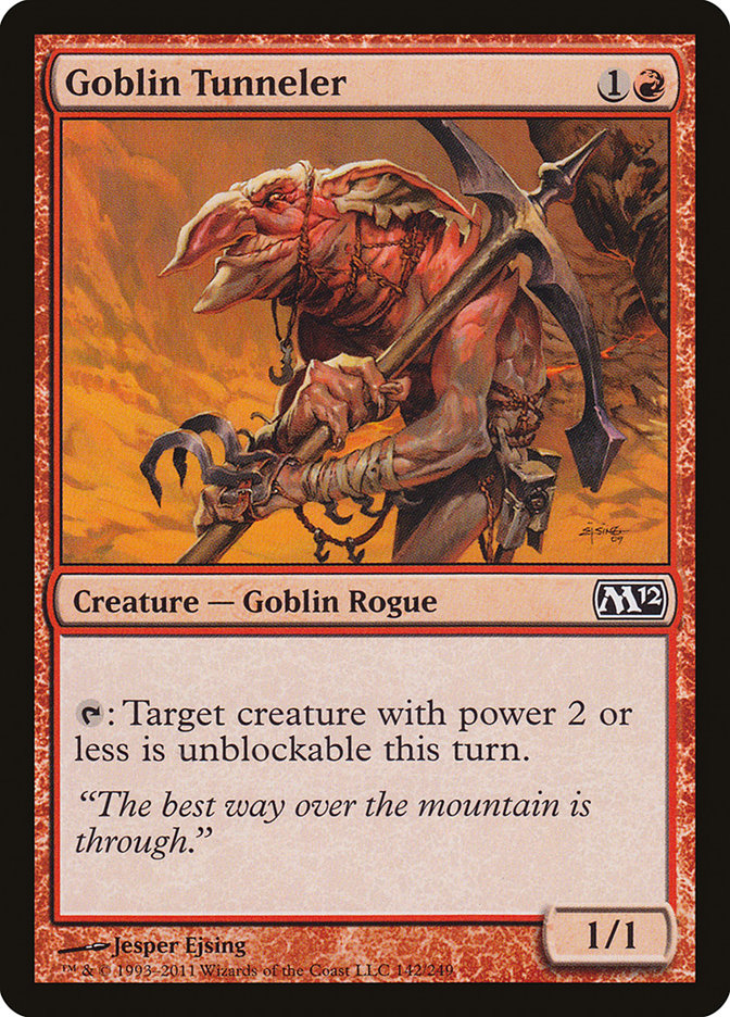 Goblin Tunneler [Magic 2012] | Card Merchant Takapuna