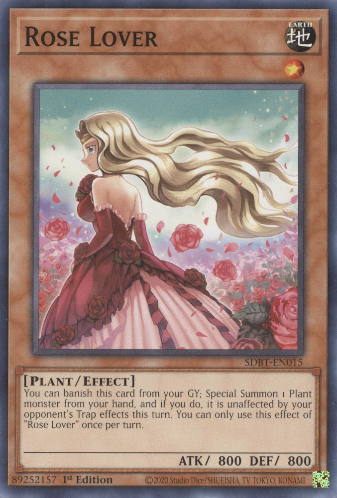 Rose Lover [SDBT-EN015] Common | Card Merchant Takapuna