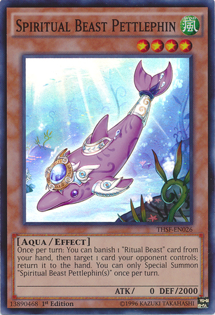 Spiritual Beast Pettlephin [THSF-EN026] Super Rare | Card Merchant Takapuna