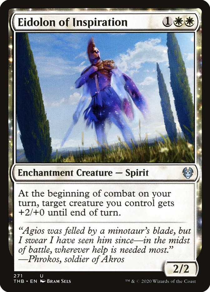 Eidolon of Inspiration [Theros Beyond Death] | Card Merchant Takapuna