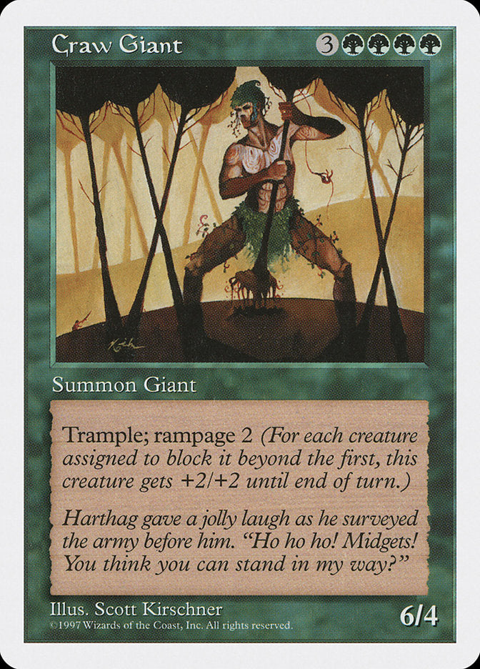 Craw Giant [Fifth Edition] | Card Merchant Takapuna