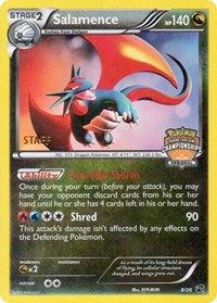 Salamence (8/20) (Regional Championship Promo Staff) [Black & White: Dragon Vault] | Card Merchant Takapuna