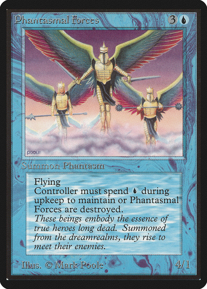 Phantasmal Forces [Beta Edition] | Card Merchant Takapuna