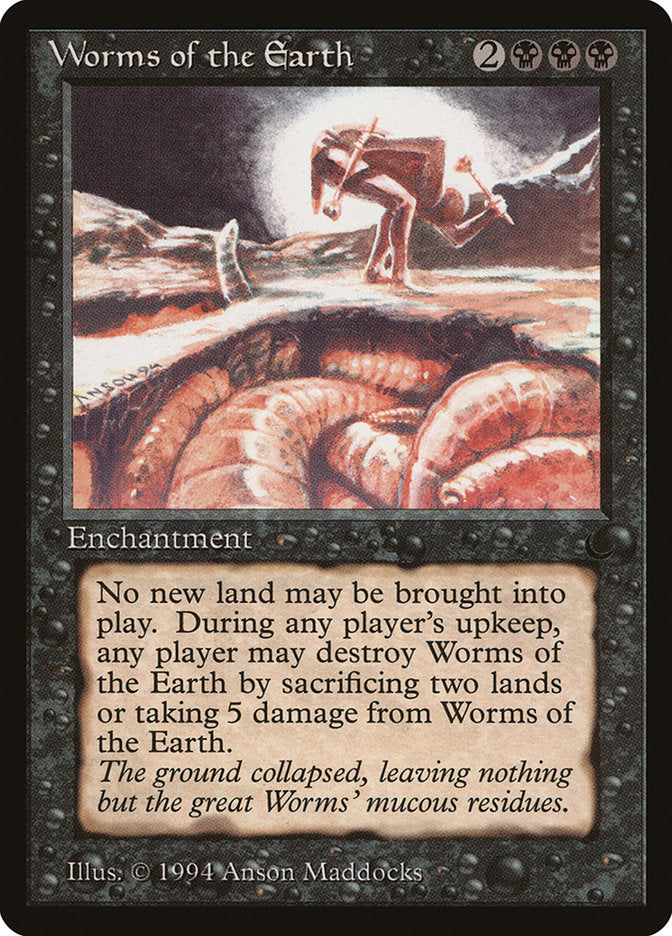 Worms of the Earth [The Dark] | Card Merchant Takapuna