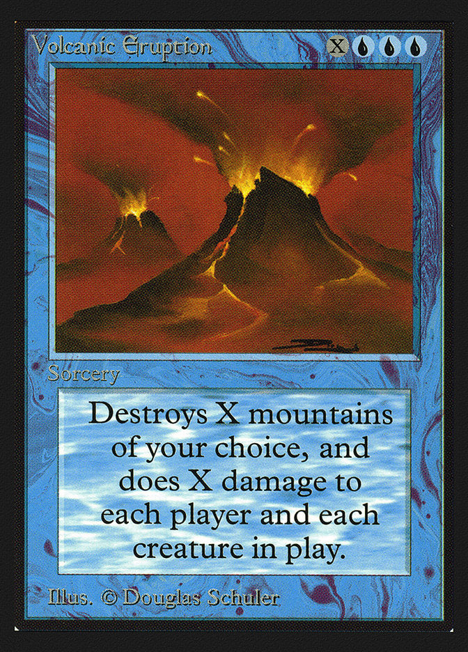 Volcanic Eruption [International Collectors' Edition] | Card Merchant Takapuna