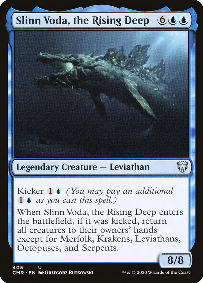 Slinn Voda, the Rising Deep [Commander Legends] | Card Merchant Takapuna