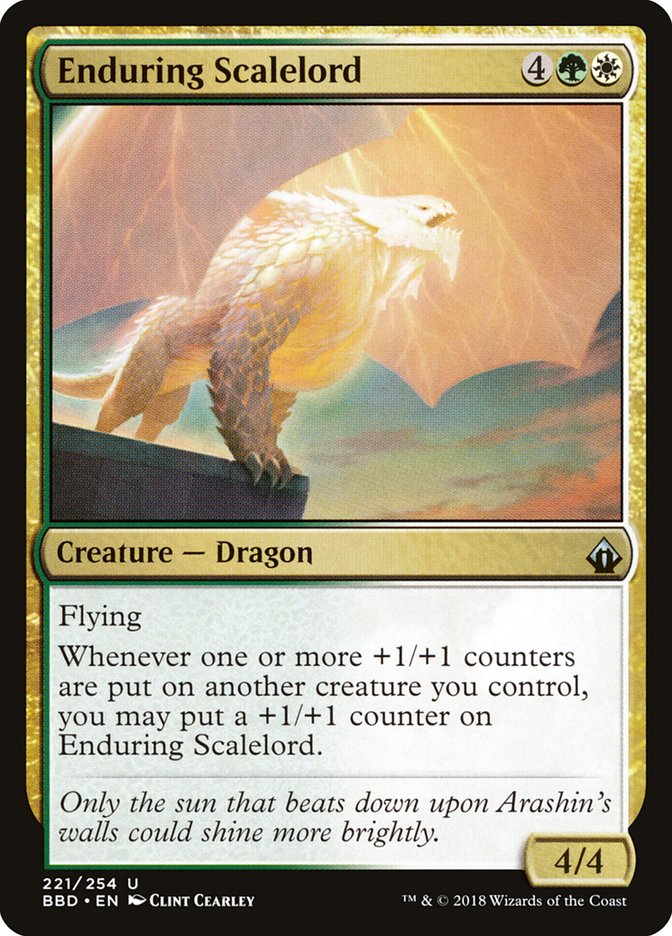 Enduring Scalelord [Battlebond] | Card Merchant Takapuna