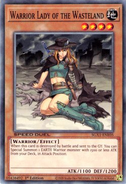 Warrior Lady of the Wasteland [SGX1-ENE05] Common | Card Merchant Takapuna