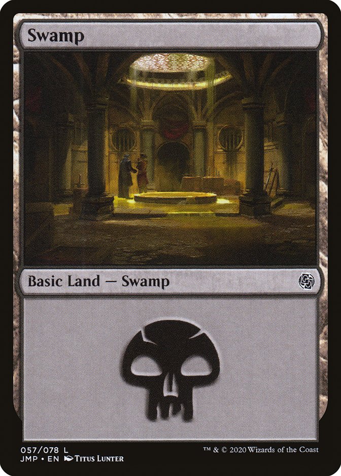 Swamp (57) [Jumpstart] | Card Merchant Takapuna