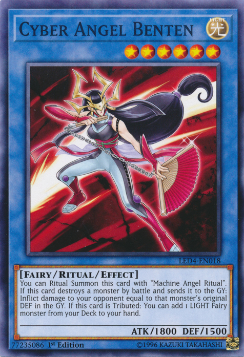 Cyber Angel Benten [LED4-EN018] Common | Card Merchant Takapuna