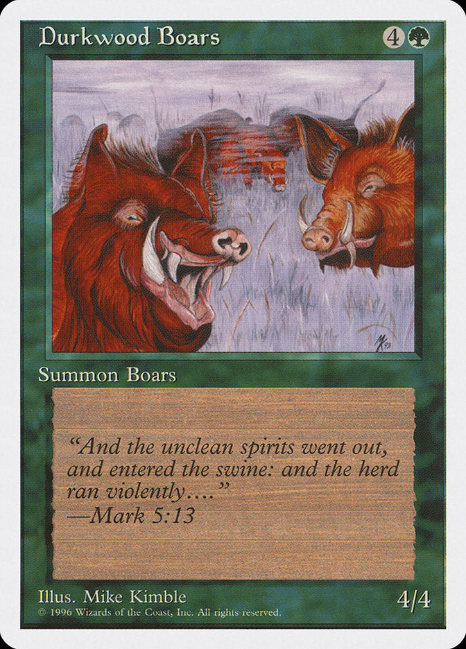 Durkwood Boars [Introductory Two-Player Set] | Card Merchant Takapuna