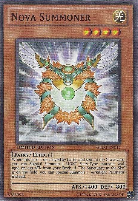 Nova Summoner [GLD3-EN011] Common | Card Merchant Takapuna