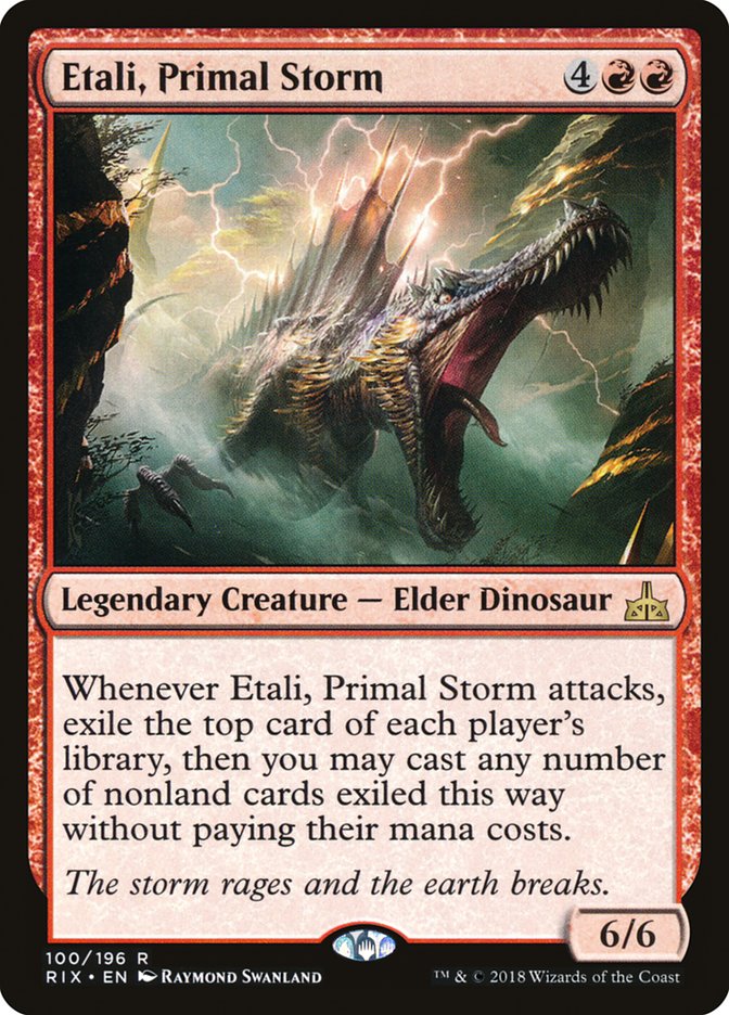 Etali, Primal Storm [Rivals of Ixalan] | Card Merchant Takapuna