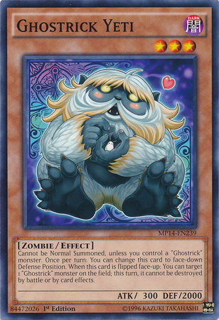 Ghostrick Yeti [MP14-EN239] Common | Card Merchant Takapuna