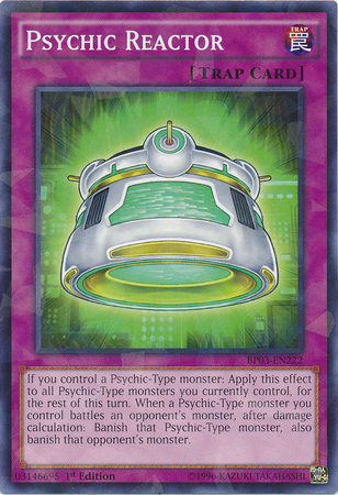 Psychic Reactor [BP03-EN222] Shatterfoil Rare | Card Merchant Takapuna