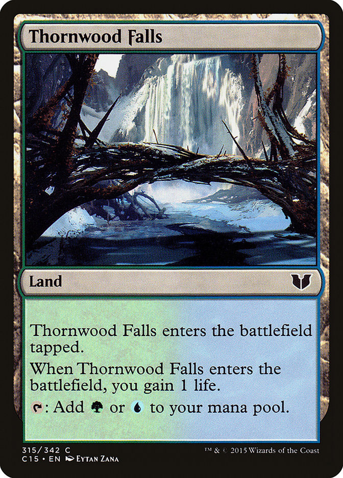 Thornwood Falls [Commander 2015] | Card Merchant Takapuna