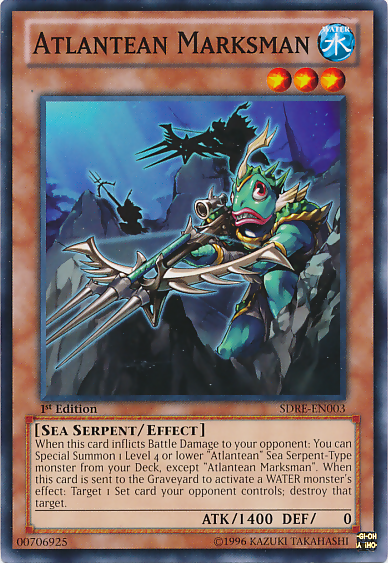 Atlantean Marksman [SDRE-EN003] Common | Card Merchant Takapuna