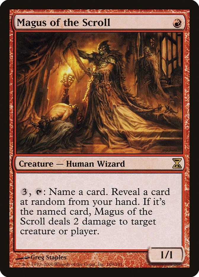 Magus of the Scroll [Time Spiral] | Card Merchant Takapuna