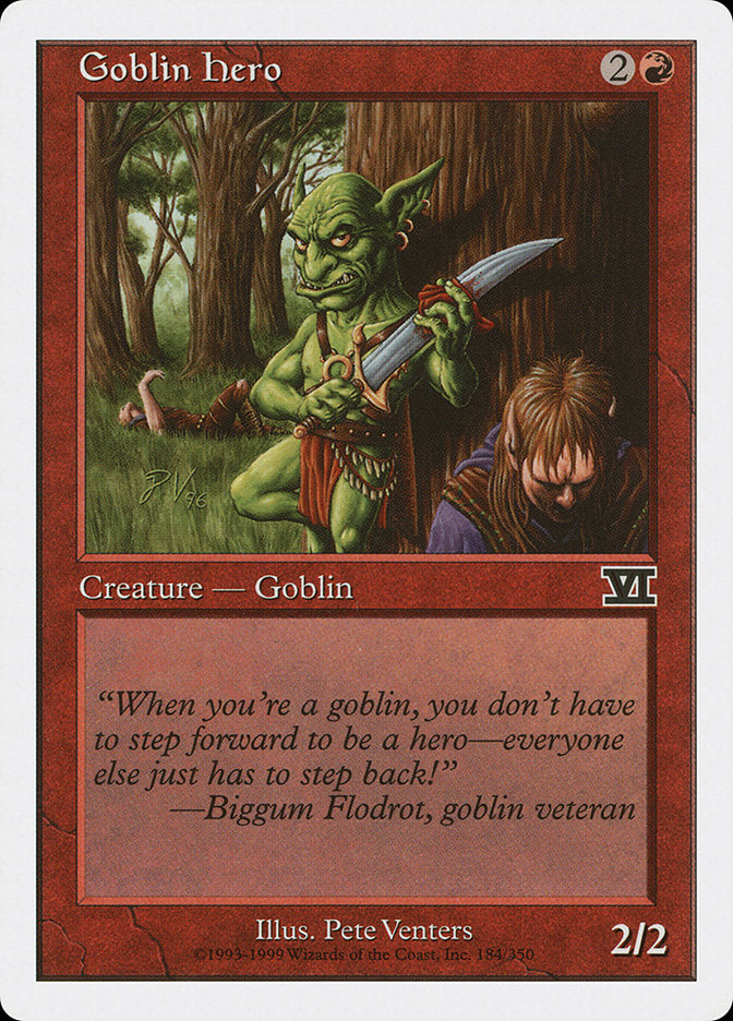 Goblin Hero [Classic Sixth Edition] | Card Merchant Takapuna