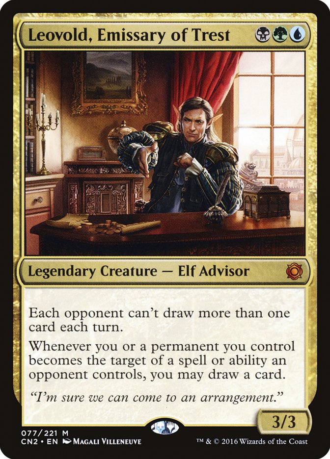 Leovold, Emissary of Trest [Conspiracy: Take the Crown] | Card Merchant Takapuna