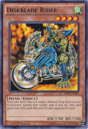 Diskblade Rider [BP03-EN043] Rare | Card Merchant Takapuna