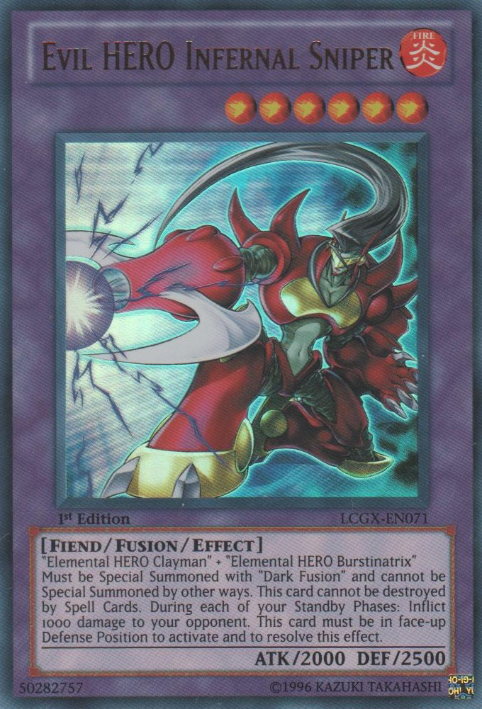 Evil HERO Infernal Sniper [LCGX-EN071] Ultra Rare | Card Merchant Takapuna