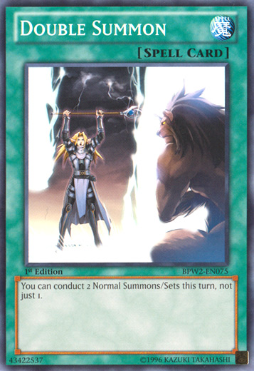 Double Summon [BPW2-EN075] Common | Card Merchant Takapuna