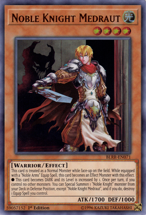 Noble Knight Medraut [BLRR-EN071] Ultra Rare | Card Merchant Takapuna