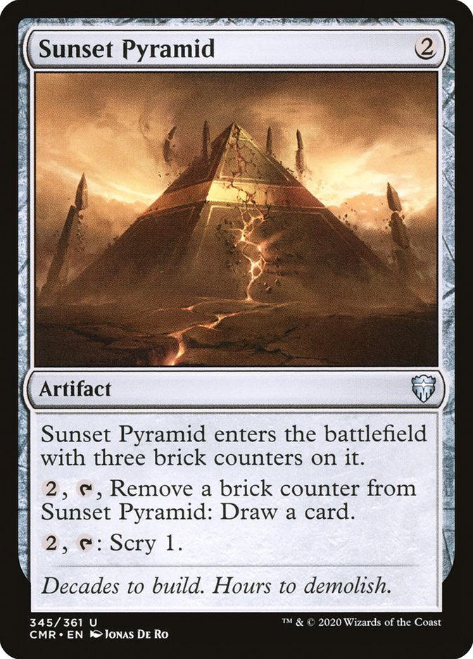 Sunset Pyramid [Commander Legends] | Card Merchant Takapuna