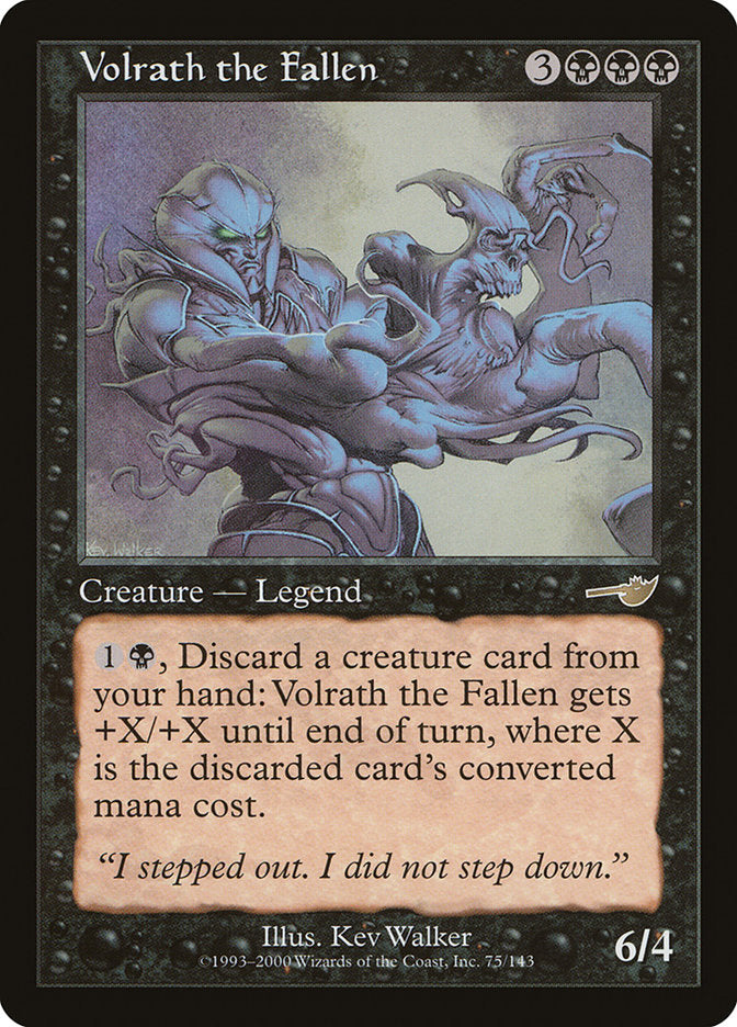 Volrath the Fallen [Nemesis] | Card Merchant Takapuna