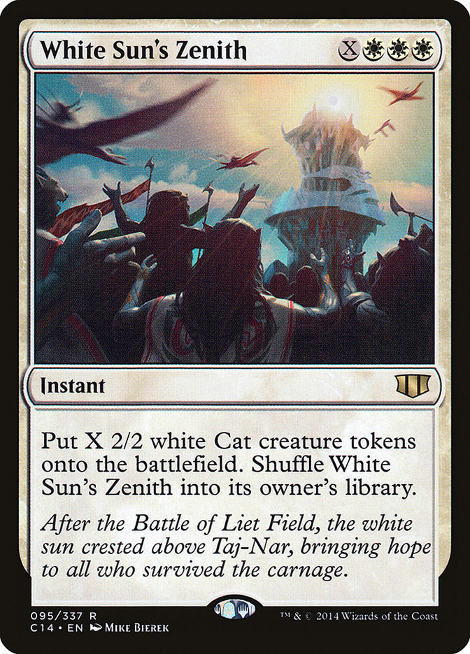 White Sun's Zenith [Commander 2014] | Card Merchant Takapuna