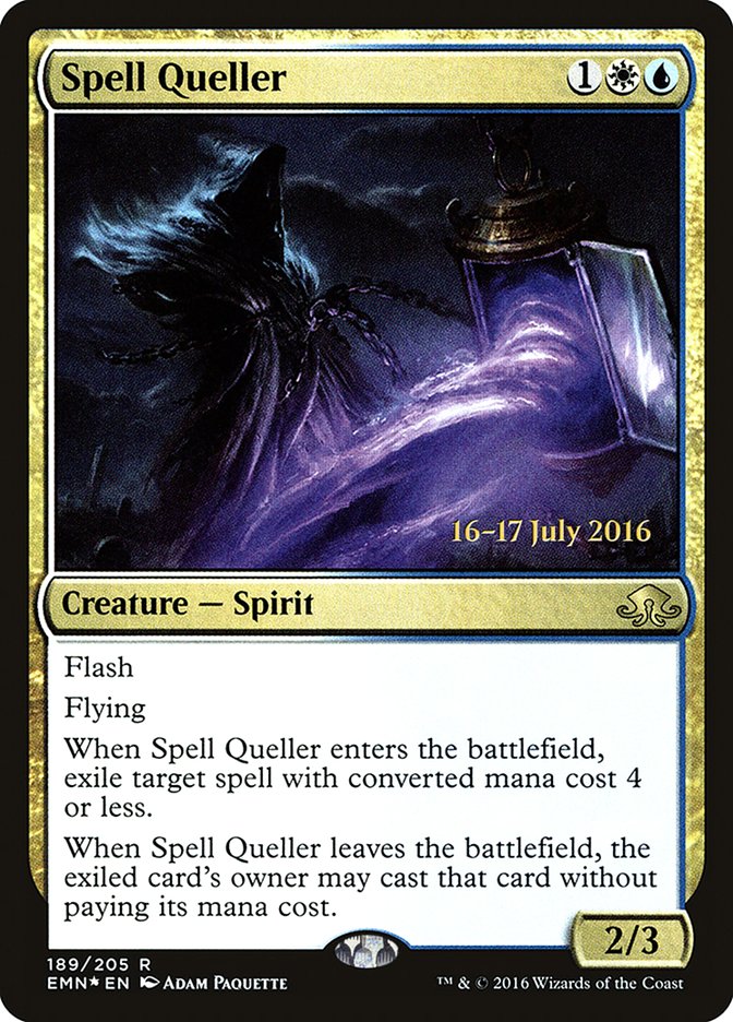 Spell Queller [Eldritch Moon Prerelease Promos] | Card Merchant Takapuna