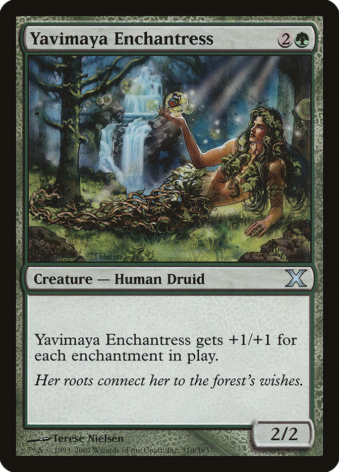 Yavimaya Enchantress [Tenth Edition] | Card Merchant Takapuna