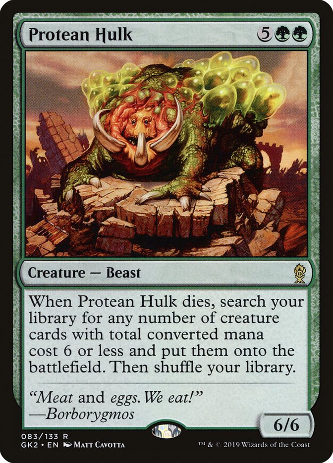 Protean Hulk [Ravnica Allegiance Guild Kit] | Card Merchant Takapuna