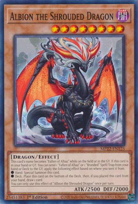 Albion the Shrouded Dragon [MP22-EN125] Common | Card Merchant Takapuna