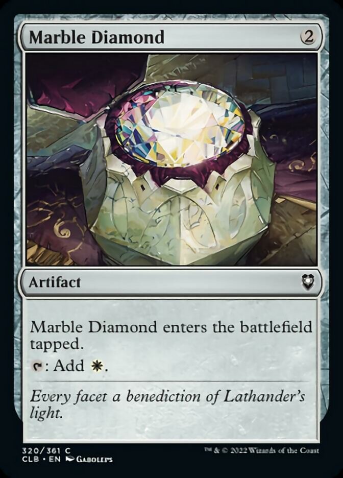 Marble Diamond [Commander Legends: Battle for Baldur's Gate] | Card Merchant Takapuna