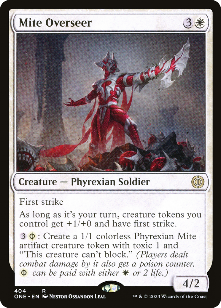 Mite Overseer [Phyrexia: All Will Be One] | Card Merchant Takapuna