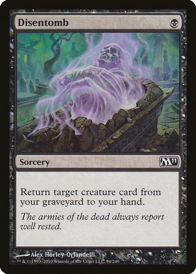 Disentomb [Magic 2011] | Card Merchant Takapuna