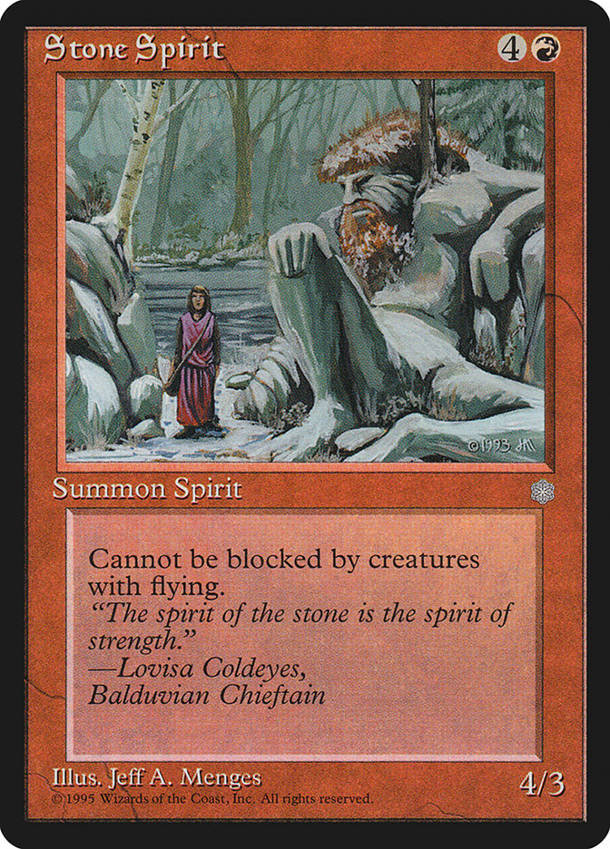 Stone Spirit [Ice Age] | Card Merchant Takapuna