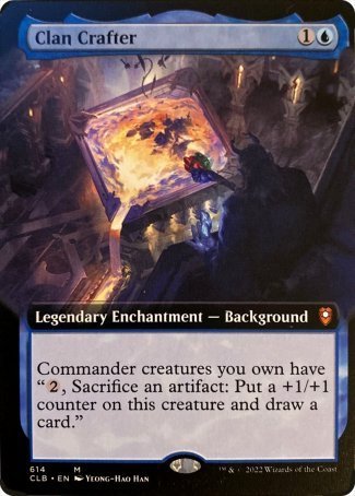 Clan Crafter (Extended Art) [Commander Legends: Battle for Baldur's Gate] | Card Merchant Takapuna