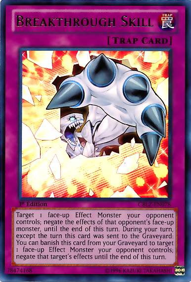 Breakthrough Skill [CBLZ-EN078] Ultra Rare | Card Merchant Takapuna