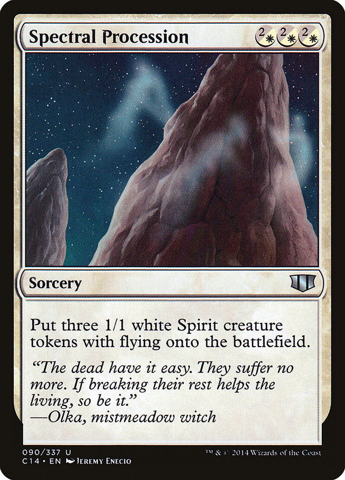 Spectral Procession [Commander 2014] | Card Merchant Takapuna