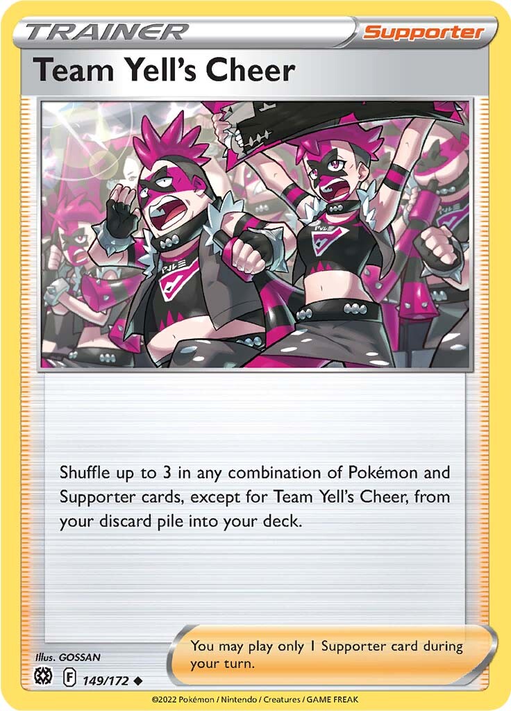 Team Yell's Cheer (149/172) [Sword & Shield: Brilliant Stars] | Card Merchant Takapuna