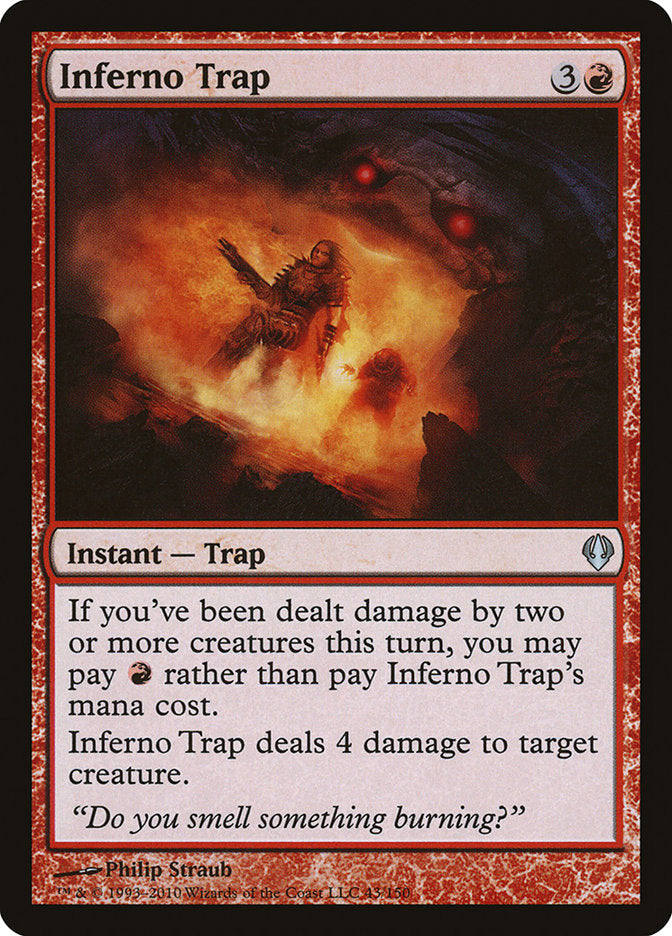 Inferno Trap [Archenemy] | Card Merchant Takapuna