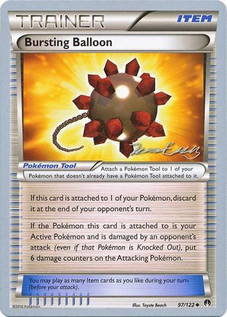 Bursting Balloon (97/122) (Bebe - Jesper Eriksen) [World Championships 2016] | Card Merchant Takapuna