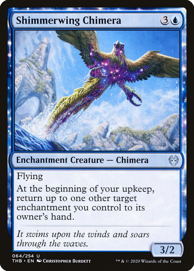 Shimmerwing Chimera [Theros Beyond Death] | Card Merchant Takapuna