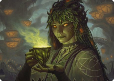 Dina, Soul Steeper Art Card [Strixhaven: School of Mages Art Series] | Card Merchant Takapuna